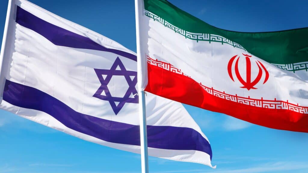 6月13日，以色列與伊朗爆發軍事衝突。21日時美軍介入，空襲三處伊朗核設施後，美國總統川普宣布以伊暫時達成停火協議。（Canva示意圖）
