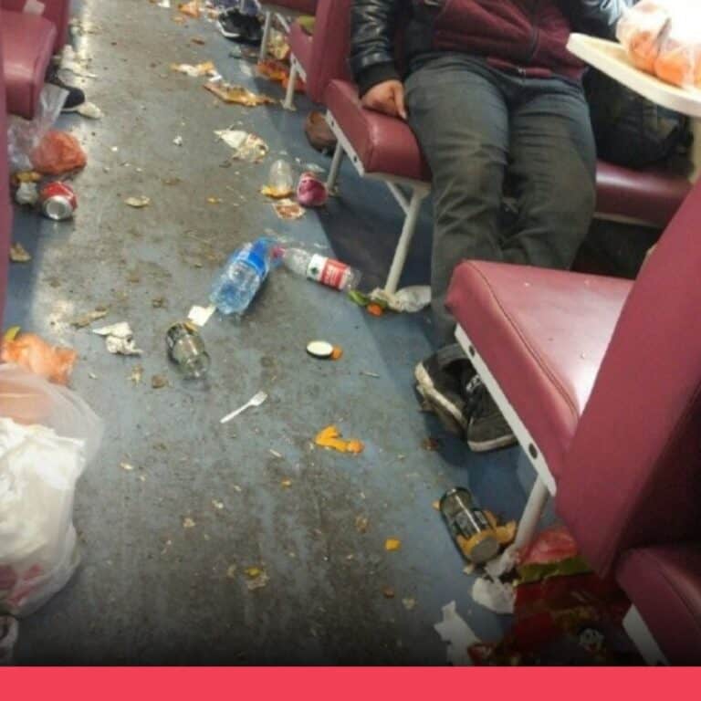 2017年中國列車凌亂照，被錯稱為台灣高鐵實拍