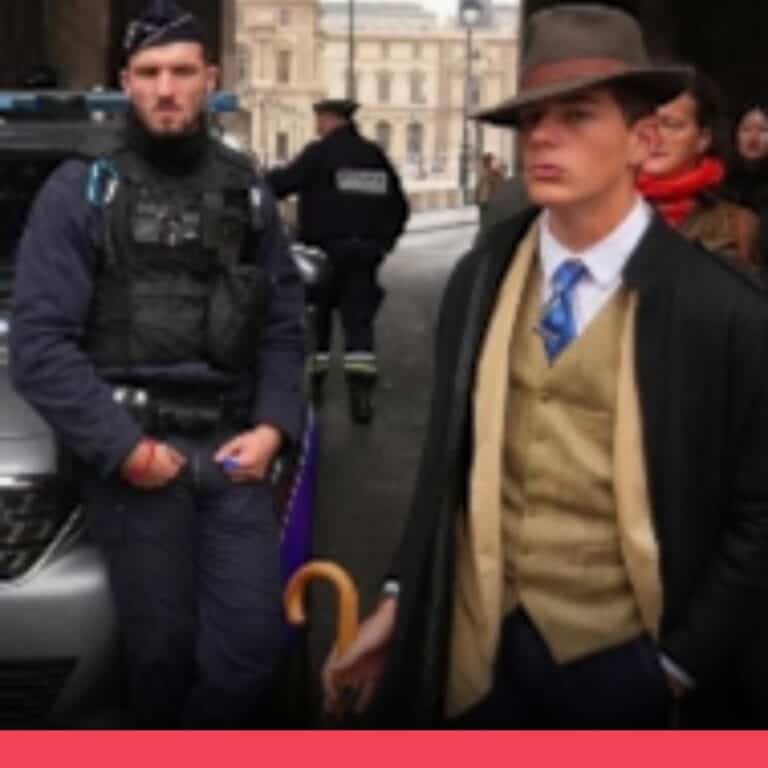 法國沒有派偵探調查羅浮宮失竊案，網傳照片男子應是遊客