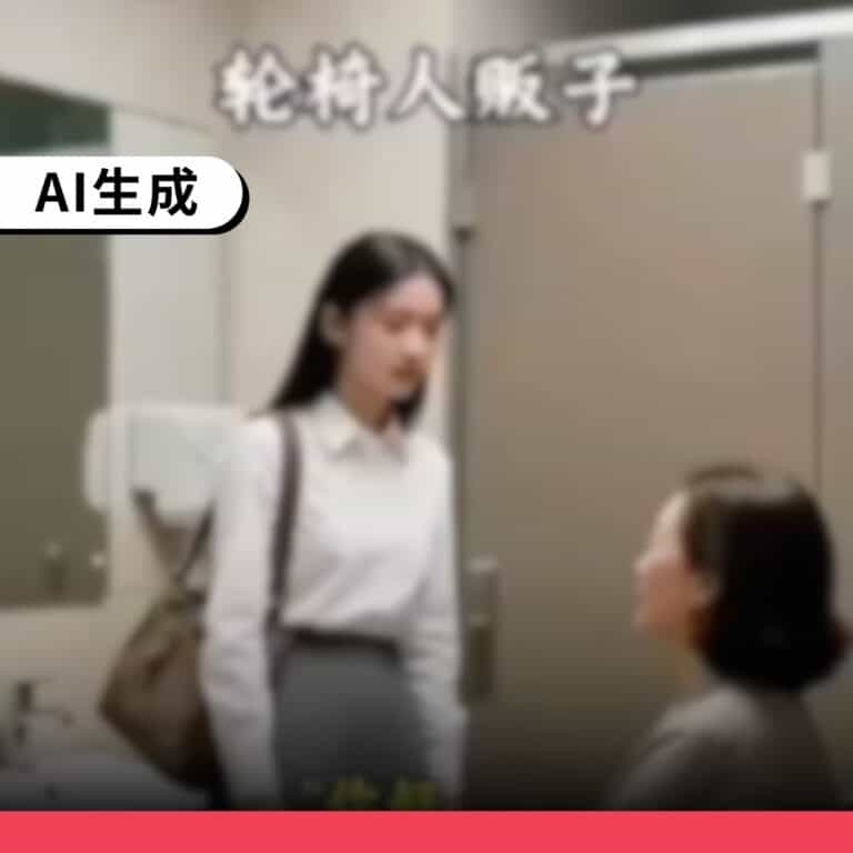 「女子幫身障者撿袋子後被迷暈,遭人口販運」是虛構的治安事件