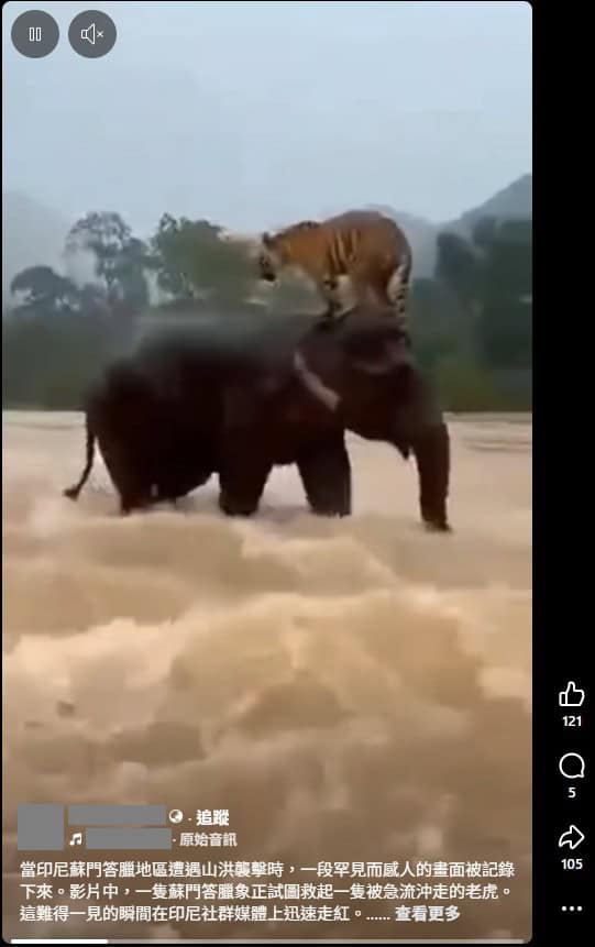 社群平台流傳訊息擷圖