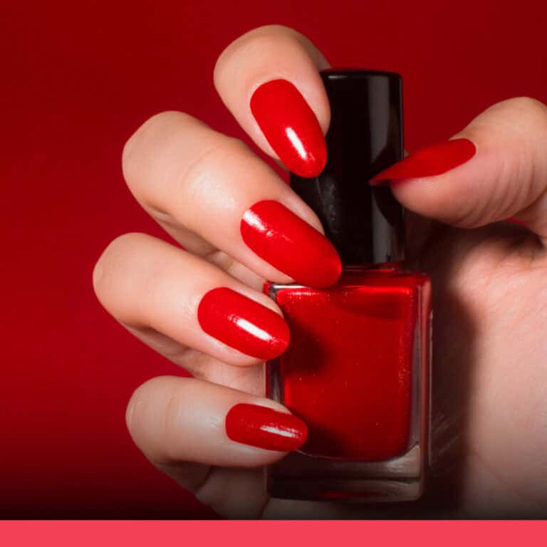 網傳「指甲油、塑膠假指甲有毒素，10分鐘內會吸收進人體」是誇大的誤導訊息