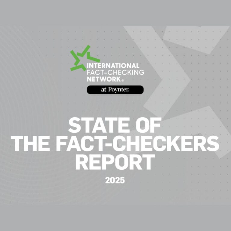 【2025年事實查核形勢報告】收入下滑、規模縮減  查核組織在困境中回應讀者對「事實」的需求