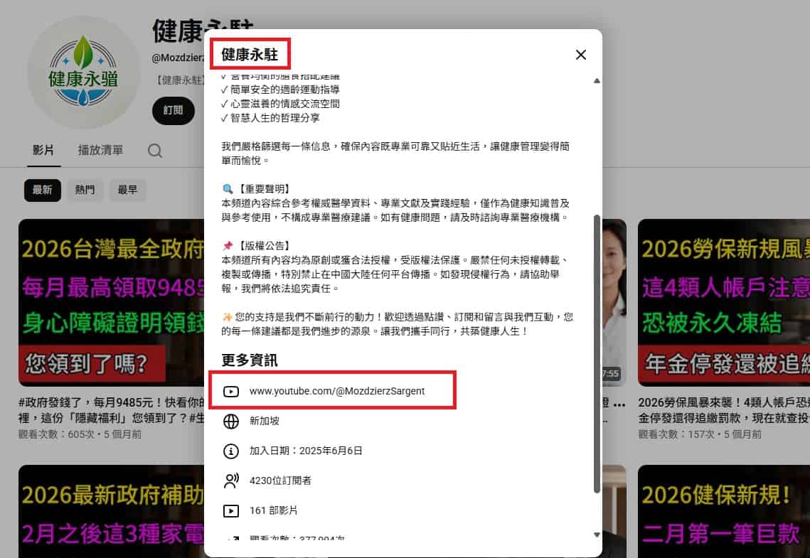 有一些頻道出現名稱與代號語言不符特徵