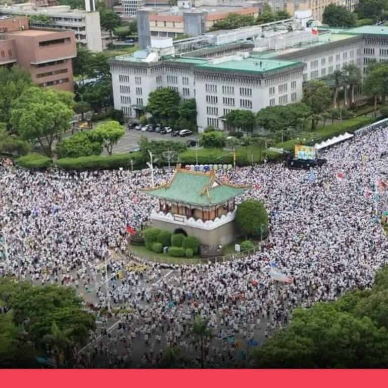 7月25日凱道反毒油集會多家媒體均有報導